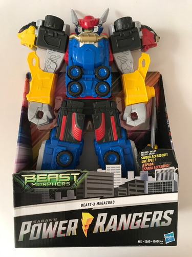 Power Rangers Beast X Megazord Sword Accesory Hasbro 52cms (Usado)