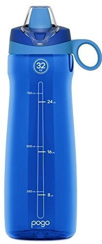 Pogo Bpa-free Tritan Botella De Agua De Plástico Con B875v