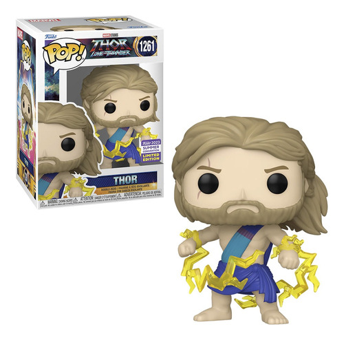 Funko Pop Marvel Thor Love And Thunder Thor Sdcc 2023