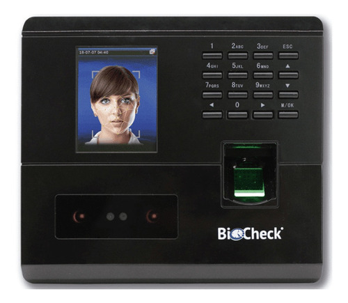 Reloj Checador Multibiométrico Digital 30 Empleados Biocheck