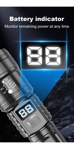 2025 Linterna Led Recargable Portátil