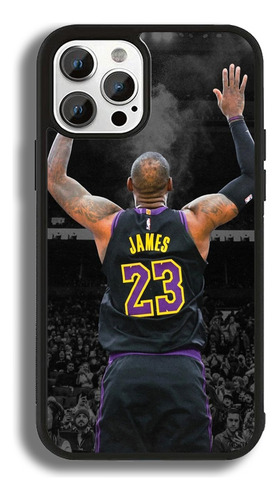 Funda Para Celular De Lebron James Lakers Negro Iphone 11 Pro Max