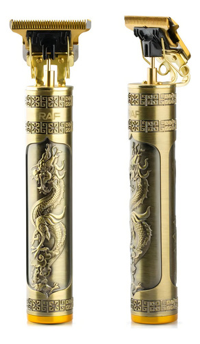 Máquina Cortar Cabelo Dragon Retro Profissional + 4 Pentes