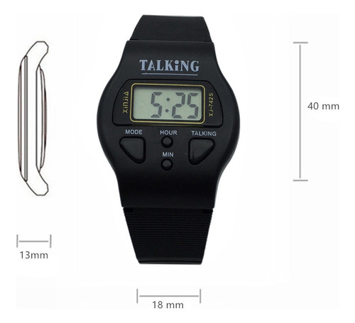 . Reloj Parlante En Español For Ciegos,niños, Y Los Ancianos