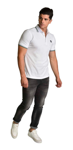 Imagen 3 de 8 de Pantalón Skinny Hombre Mezclilla Gris 147 Sherman Morgan