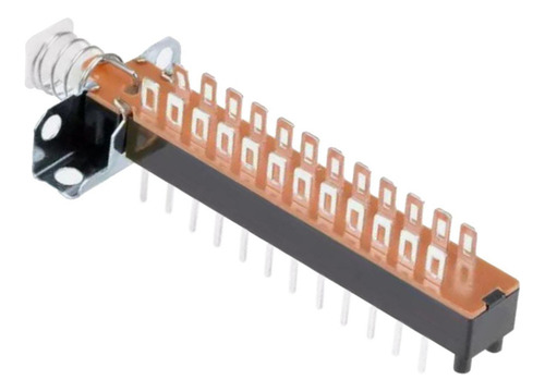 Nuevo 5 Interruptor De Botón Pasante De Instalación Con