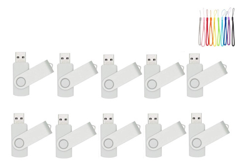 Lote 10 Boligrafo Memoria Usb 2.0 3.0 Para Pulgar Color