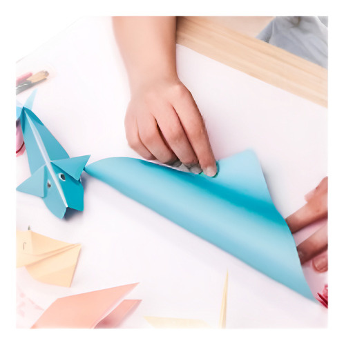 1 Rollo Papel América 70 Cm X 25 Mts Color Turquesa