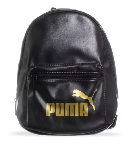 PUMA Mochila Core Up para mujer, Puma Negro-metálico