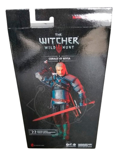 Figura De Acción Geralt De Rivia The Witcher Mcfarlane Toys (Usado)
