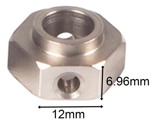 Adaptador De Cubo Hexagonal De 12 Mm Accesorio De Modelo Rc