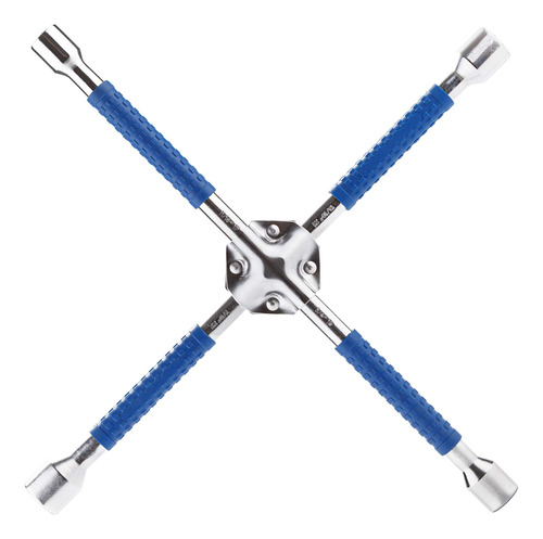 Llave De Hierro Universal De 4 Vías Antideslizante Para