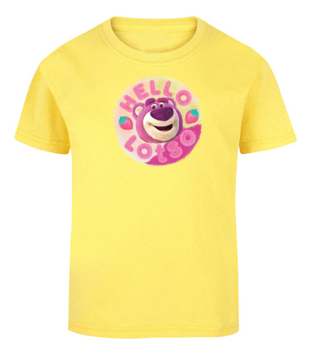 Pixar Playera Infantil Toy Story Lotso Hello Oficial