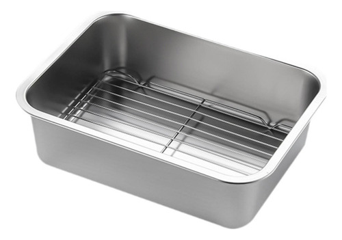 Nuevo Bandeja For Hornear Bandeja Con Rejilla De 36 X 27 X