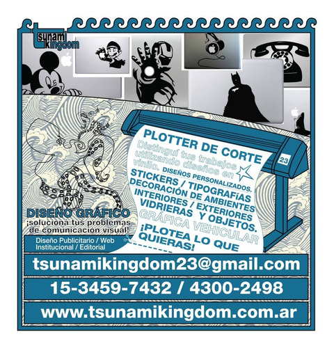 Imagen 2 de 7 de Stickers / Calcomanías / Vinilos. Personalizados!!!