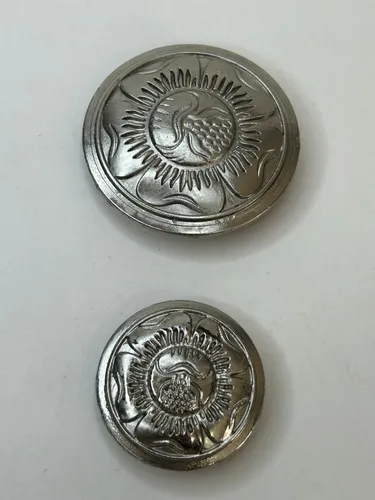 comprar Fivela Central Trevo Corneta Mulaidero Igual Alpaca Em Zamac Trevo Grande Único