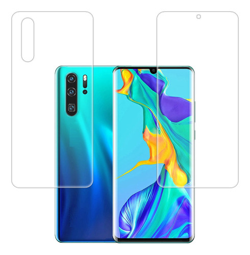 Mica De Hidrogel Delantera Y Trasera Para Huawei P30 Pro