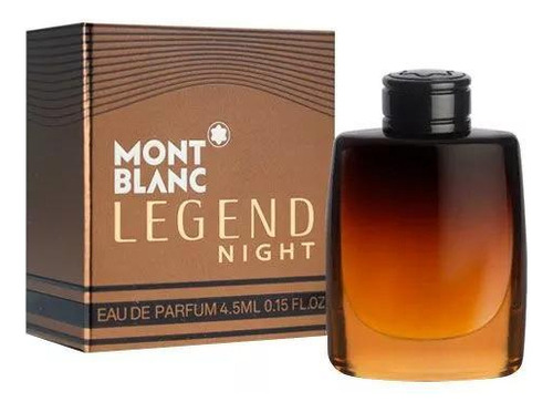 Miniatura Mont Blanc Legend Night Edp 4,5ml Perfume