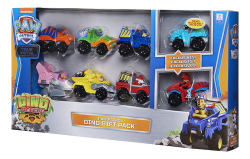 Paquete De Regalo True Metal Dino Rescue De Toy Paw Patrol,