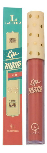 Batom Líquido Lip Matte Latika Rosa