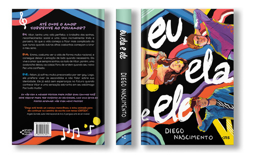 Eu, Ela E Ele, De Diego Nascimento. Editora Novo Século, Capa Dura Em Português