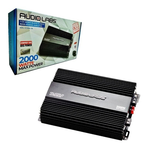 Imagen 5 de 8 de Adl-c1100.1d Audiolabs Nano Mejor Que Rockseries Rks-p1100.1