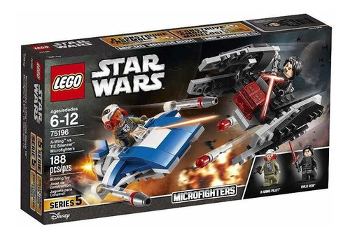 Lego Star Wars 2 X 1 Microfighters 75196 Descuento Kylo Ren