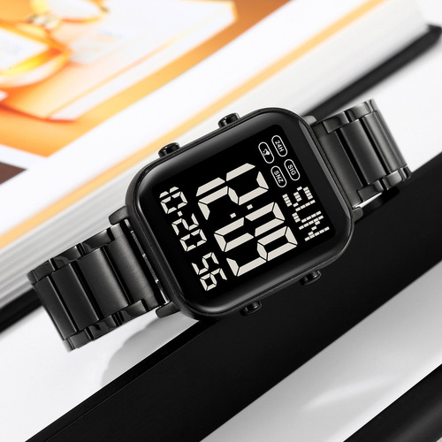 - Reloj Digital Para Mujer Skmei Y Hombre, Pulsera