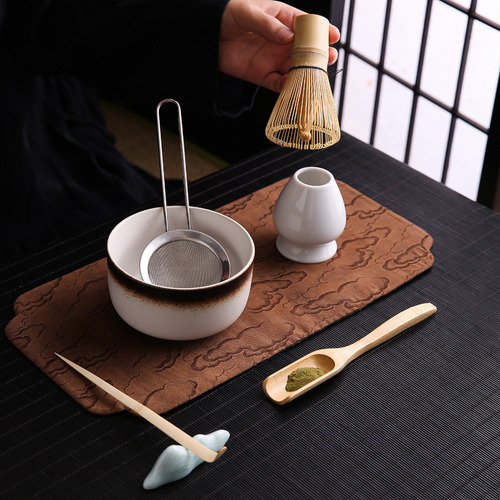 Set De Regalo De 6 Piezas Con Agitador, Cuenco De Té Y Colad