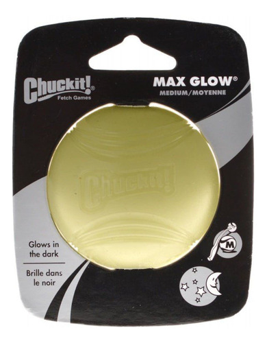 Chuckit! Max Glow - Pelota De Caza Para Perros. Material Lu.