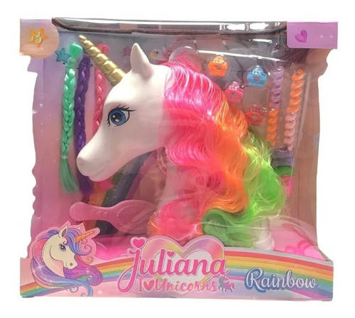 Juliana I Love Unicornios Peinados Con Accesorios Sisjul052