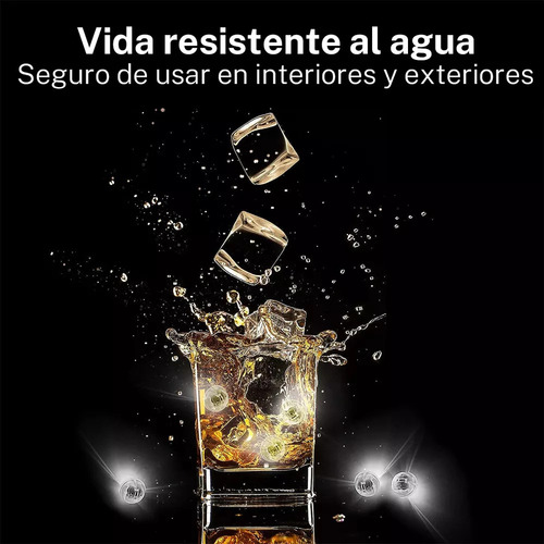 100 Piezas De Luces Led For Bebidas Con Forma De Globo