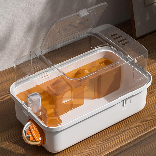 Jaula Para Hámster, Hábitat Para Hámster, Casa Naranja