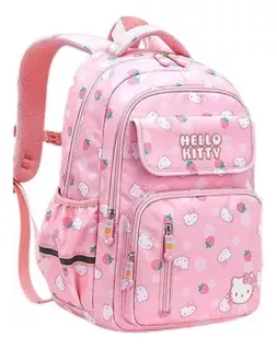 W Mochila Escolar Primaria Para Mujer Hello Kitty S To One