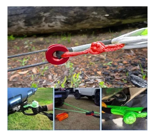 Anillos De Recuperación Winch Snatch Para Vehículos Todo Ter