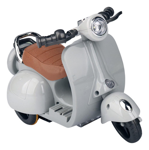 Acessório Para Boneca, Motocicleta, Brinquedo De Cinza