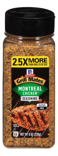 Mccormick Grill Mates Montreal - Condimento De Pollo, 8 Onza