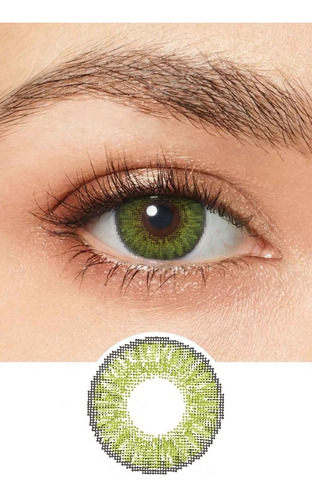 Imagen 2 de 6 de Par Lentes De Contacto Freshgo Tricolor En Color A Elección