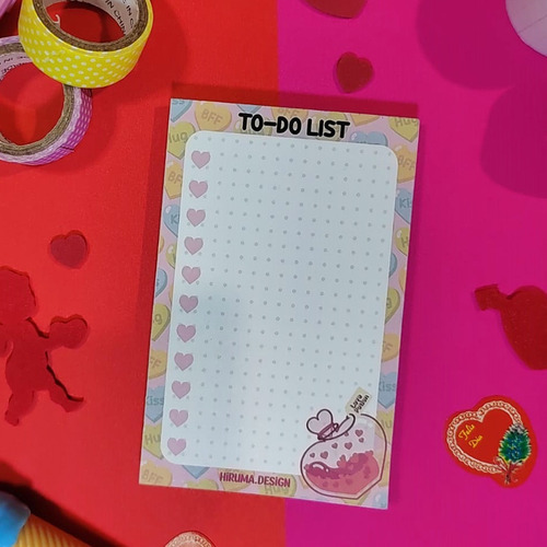 Bloc De Notas Kawaii To-do List Love Potion Stationery