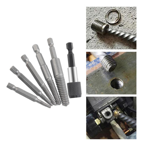 # Juego De Extractores De Tornillos Para Pernos Vástago De