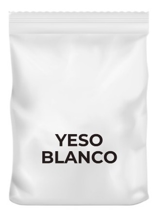 Yeso Blanco 1kgx5und.