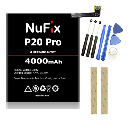 Ufix Bateria Repuesto Para Huawei P20 Pro 4000mah Kit Basico