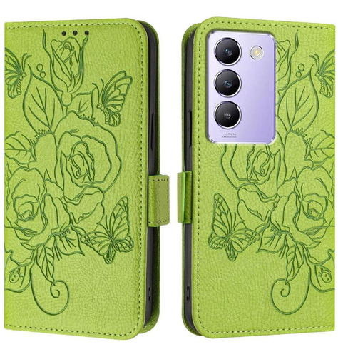 Carcasa For Vivo V40 Se 5g/vivo V30 Lite 5g Cartera Pu