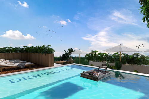 Departamento En Venta Merida, En Fraccionamiento Montebello, Modelo Metta, Planta Baja, Listo