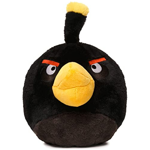 Angry Birds Bomb Black Bird, Muñeco De Peluche Colecci...