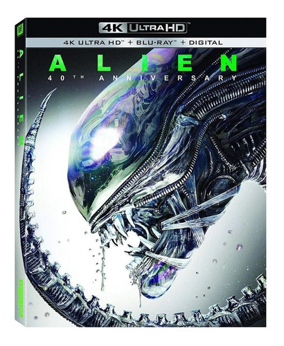 Alien Edicion 40 Aniversario Pelicula 4k Ultra Hd 