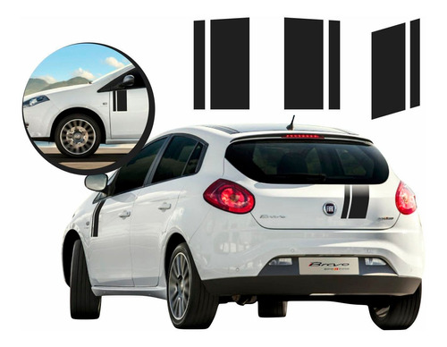 Kit Adesivos Fiat Bravo Sporting