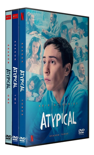 Atypical Temporadas 1 2 3 - Dvd Español Latino/ingles