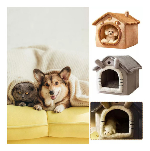 Hu Cama Cálida Para Mascotas Para Perros Y Gatos, Para