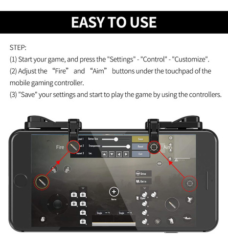 Mobile Gaming Controller Ifyoo Z108 For Android & iPhone